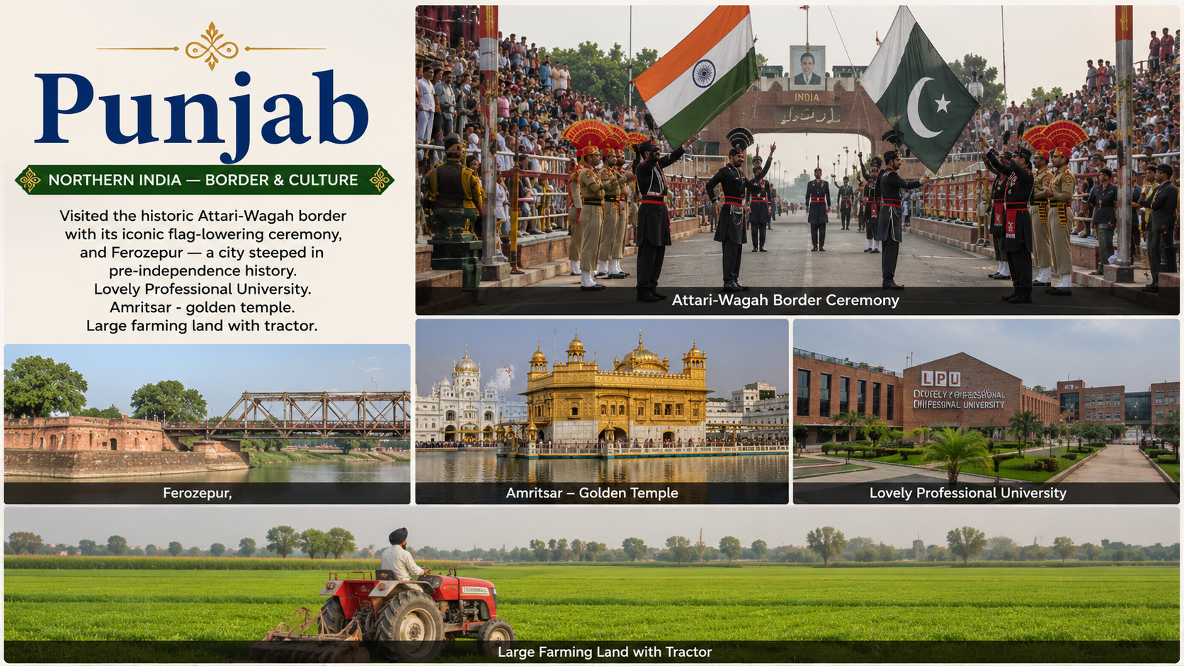 Historic border region in Punjab